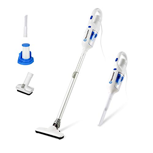Vacmaster Corded Stick Vacuum Cleaner 2 in 1, Ultra-Lightweight | 14Kpa Power Suction, Handheld Vacuum Cleaner, Washable HEPA Filter, for Home, Car, Pet Hair, Carpet, Hard Floor - VSJ01