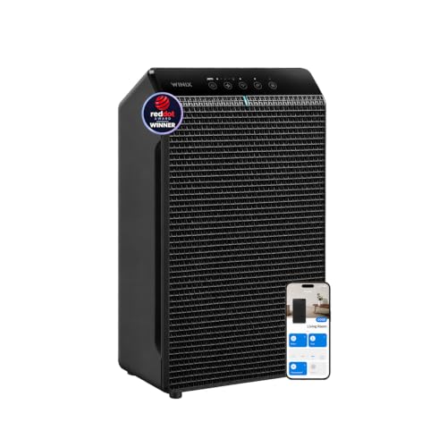 WINIX 5520 Air Purifier for Home Large Room Up to 1882 Ft² in 1 Hr With Air Quality Monitor, True HEPA, High Deodorization Carbon Filter and Auto Mode, Captures Pet Allergies, Smoke, Dust.