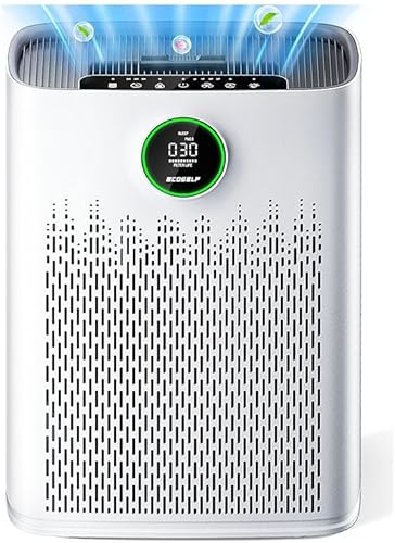 Air Purifiers for Home Large Room, Cover Up to 2400 Ft² with True HEPA — Our recommended configuration for best results