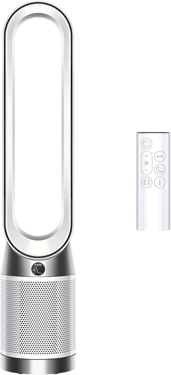 Dyson Purifier Cool PC1, HEPA Air Purifier Tower Fan, App and remote controlled, 350° oscillation, 10 levels, bladeless (W...