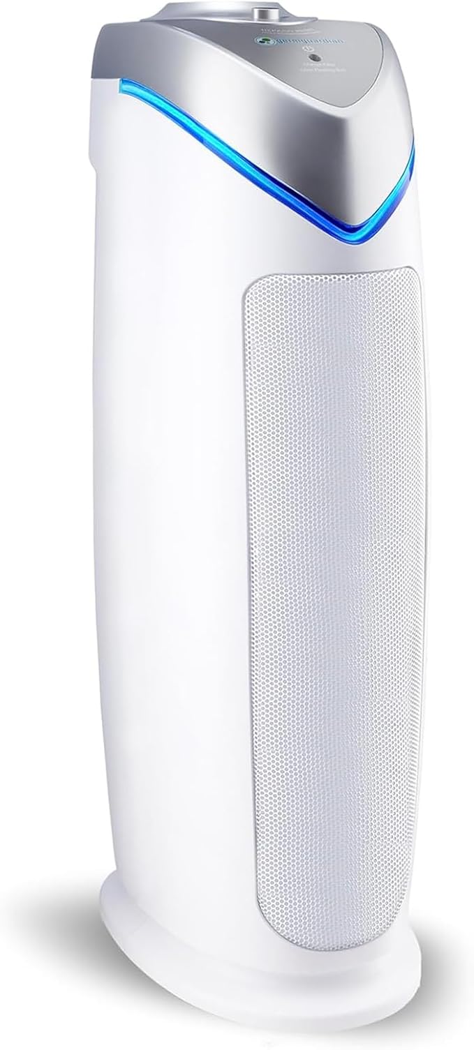GermGuardian Air Purifier for Home with HEPA Pure Filter, for Wildfire — Real-world performance testing in action