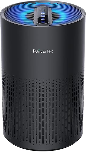 Purivortex Air Purifiers for Bedroom, Quiet Air Purifier with HEPA Fil — Build quality and design details up close