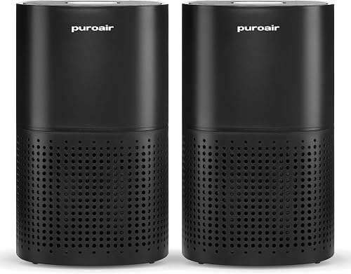 PuroAir 240 HEPA Air Purifiers for Home Pets Air Cleaner up to 1,000 F — Build quality and design details up close
